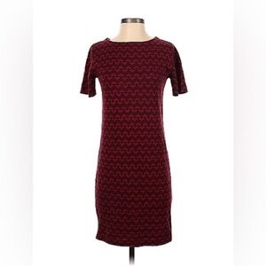 Joe  Fresh Chevron/Herringbone Colour Block Dress